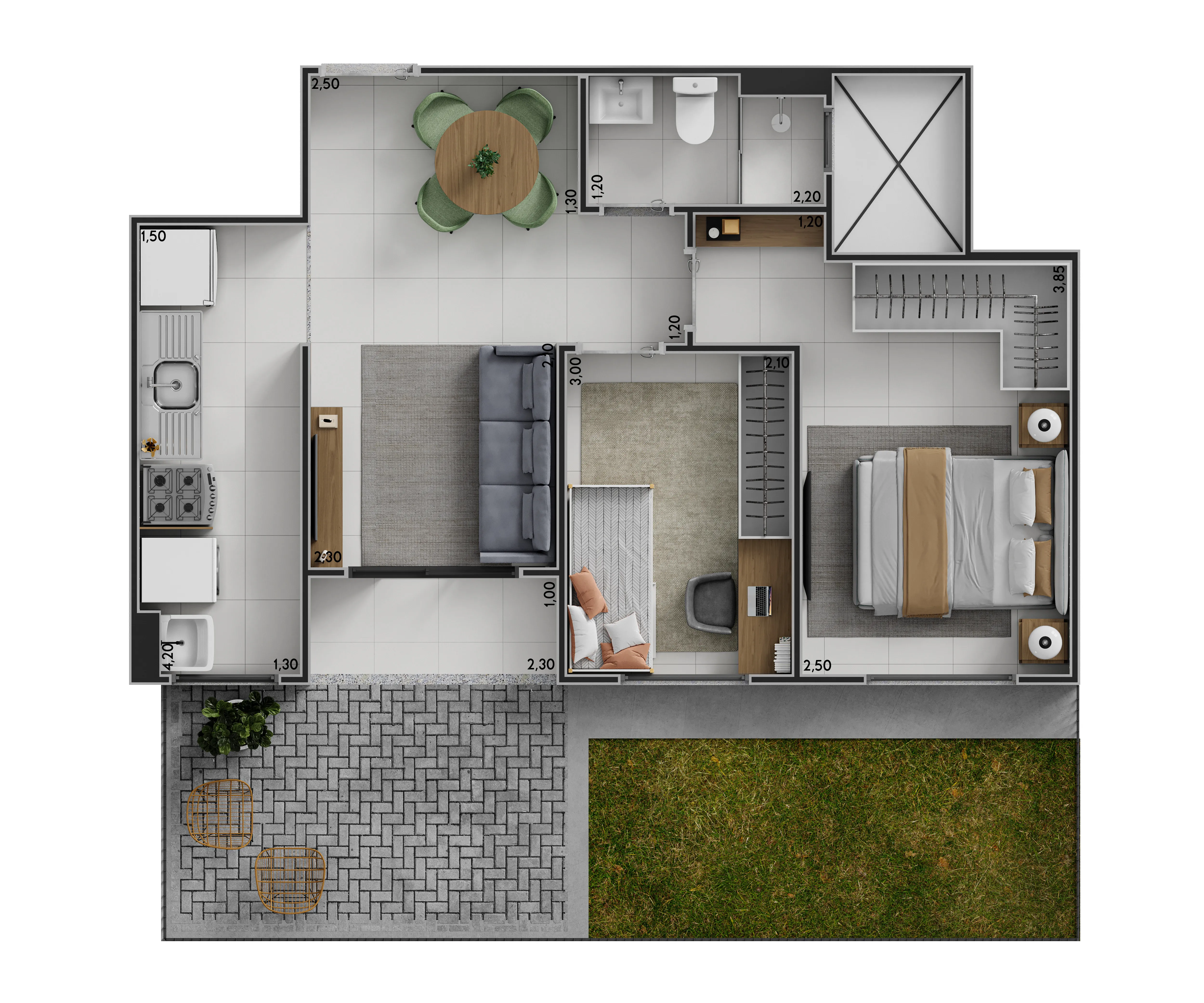 Planta Tipo A - Garden